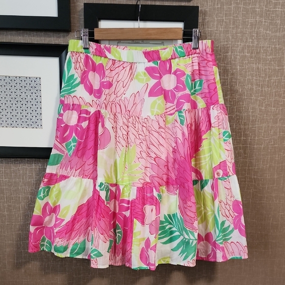 Lilly Pulitzer Port of Caw Skirt - Picture 1 of 11